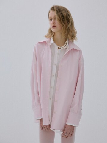 DOUBLE LAYERED SHIRTS - PINK
