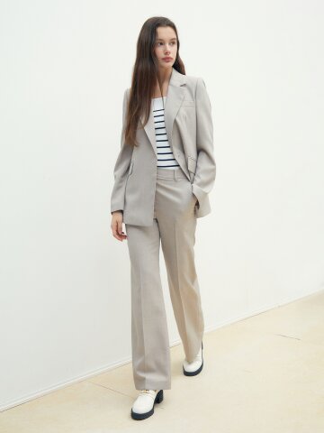 모던 슬림 부츠컷 팬츠 