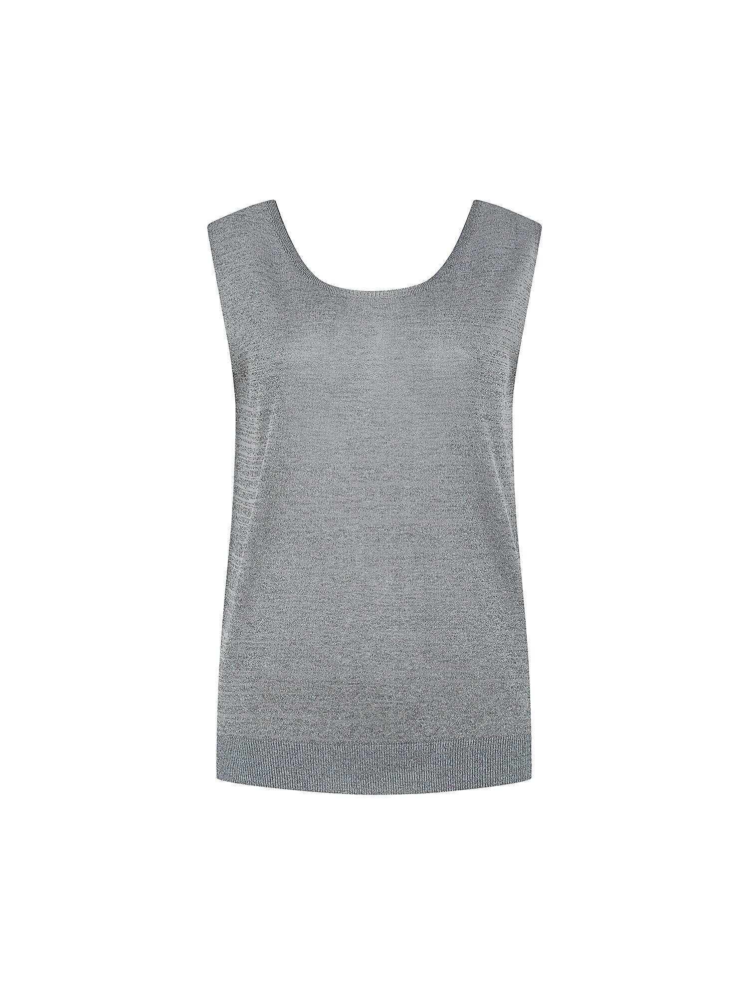 글리터 레이어드 니트 +니트 세트 (GREY)