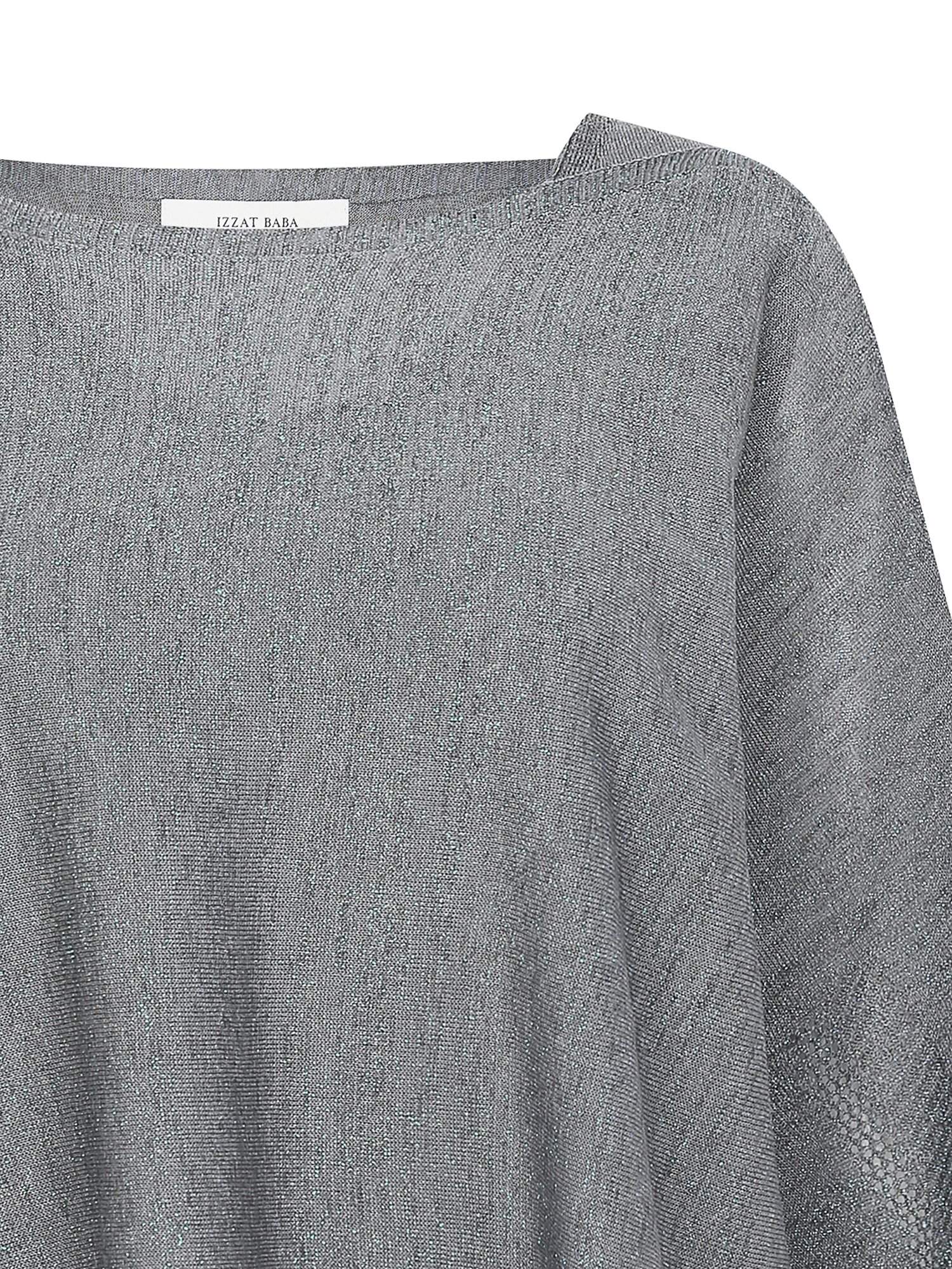 글리터 레이어드 니트 +니트 세트 (GREY)