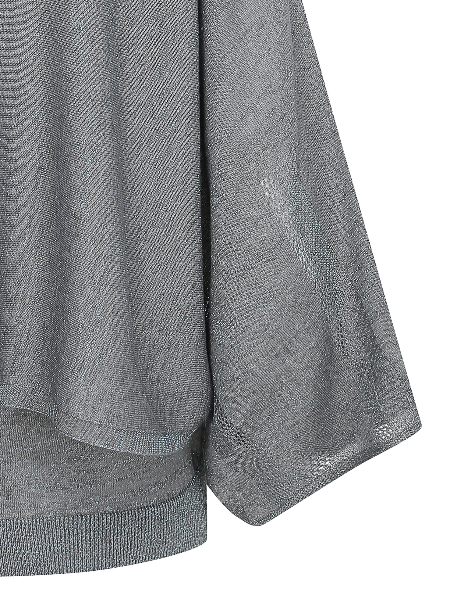 글리터 레이어드 니트 +니트 세트 (GREY)