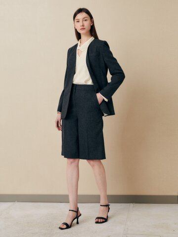 클레어 스트레이트 버뮤다 팬츠 