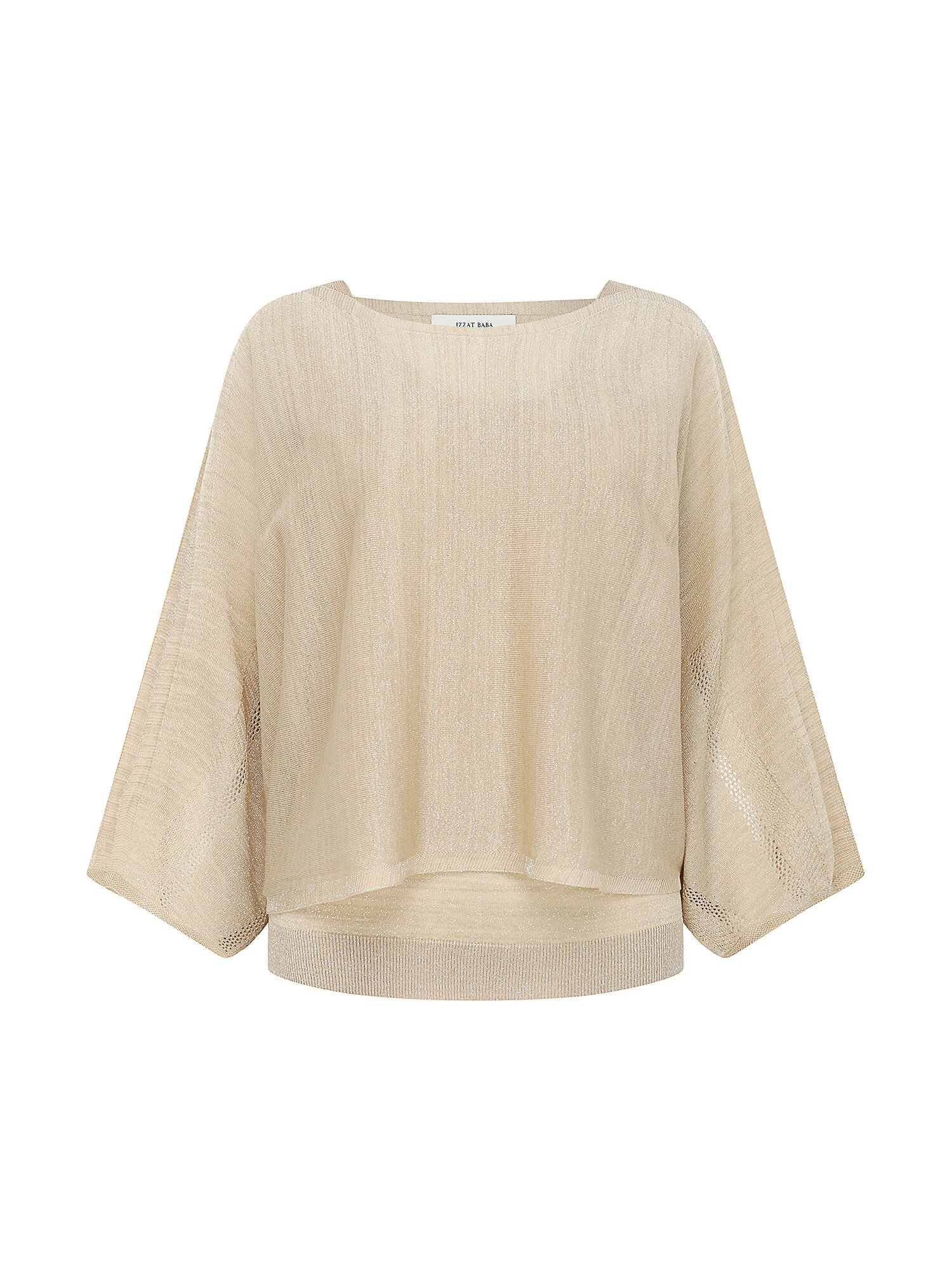 글리터 레이어드 니트 +니트 세트 (BEIGE)