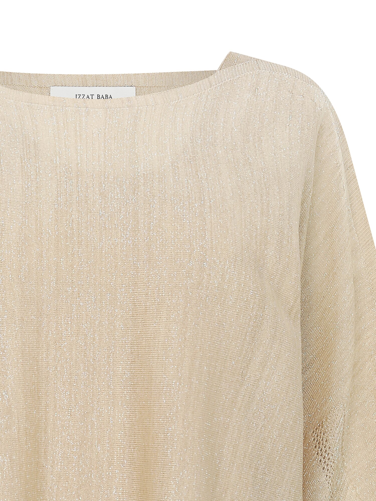 글리터 레이어드 니트 +니트 세트 (BEIGE)