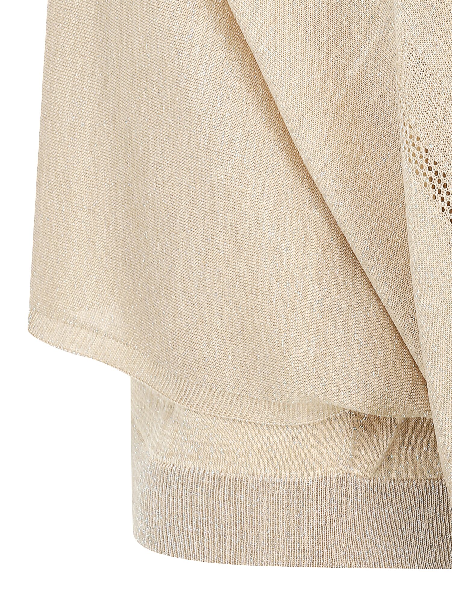 글리터 레이어드 니트 +니트 세트 (BEIGE)