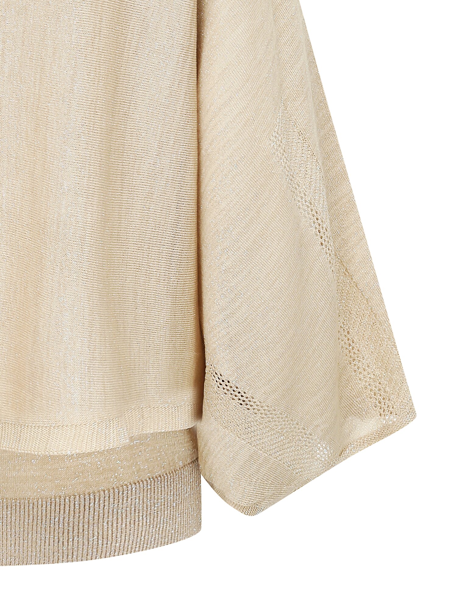 글리터 레이어드 니트 +니트 세트 (BEIGE)