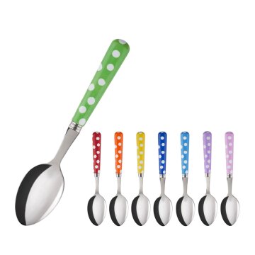 [사브르] 팝 컬러 도트 티 스푼