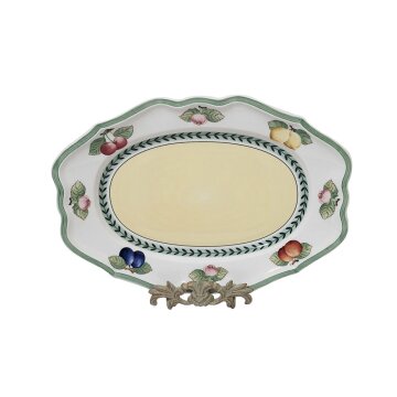 [빌레로이앤보흐] 프렌치가든 플로렌스 오발 플래터 37cm