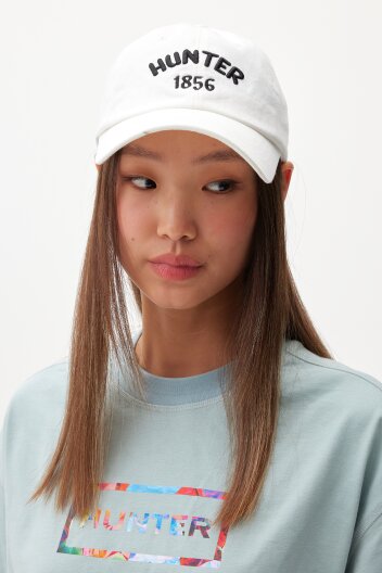 [UNISEX] 임브로이더리 1856 캡 - 아이보리 HAU0003CHZIVO