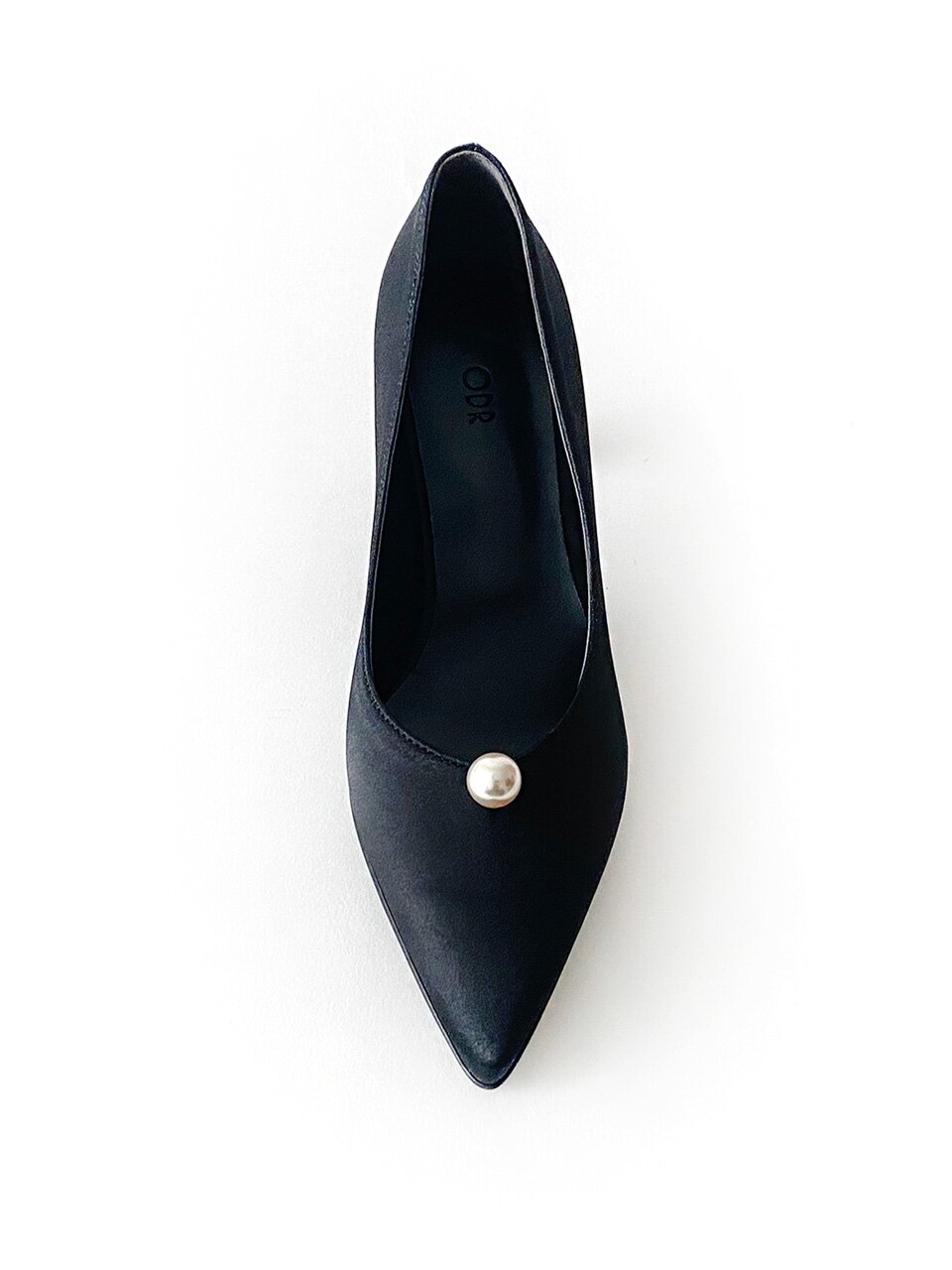 루미에 진주 펌프스_Black 5/6/7cm ODRD24046