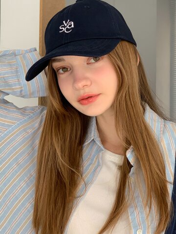 VASC LOGO STITCH CAP_NY 로고 스티치 볼캡 야구모자