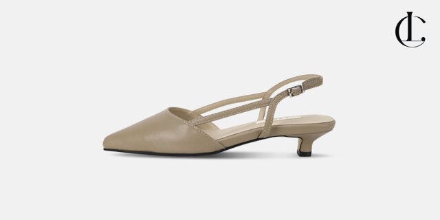 여자 슬링백 스틸레토 구두 플랫 키튼힐 LKR1354