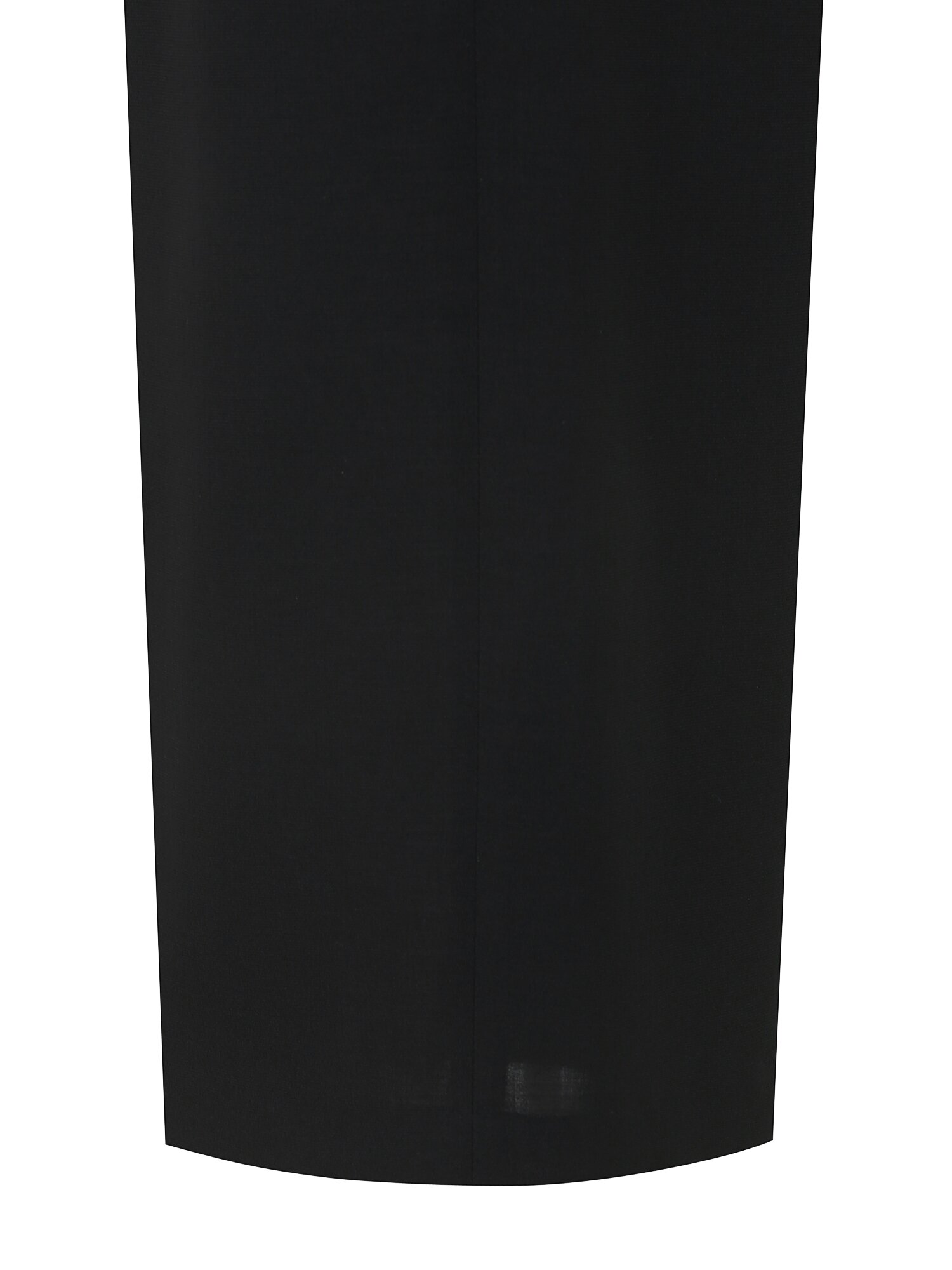 투턱 백 밴딩 세미 와이드 팬츠 (BLACK)