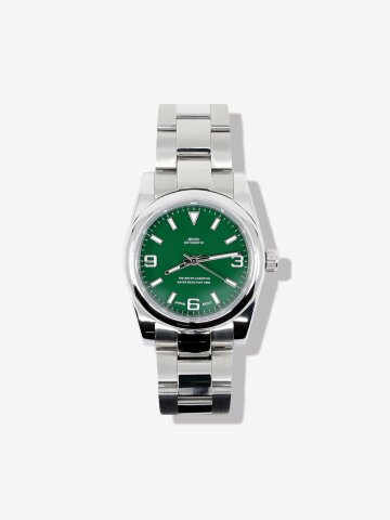 미녹 제니스 오토매틱 004 그린 여성 커플시계 명품 오토메틱 메탈시계