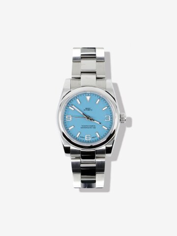 미녹 제니스 오토매틱 004 스카이블루 여성 커플시계 명품 오토메틱 메탈시계