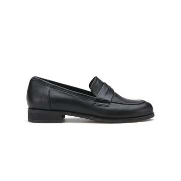 톰맥캔 마리 여성 플랫로퍼 - 블랙