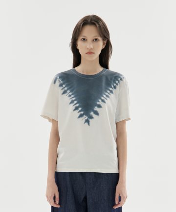 타이 다이 이글 탑 크림 TIE DYE EAGLE TOP cream