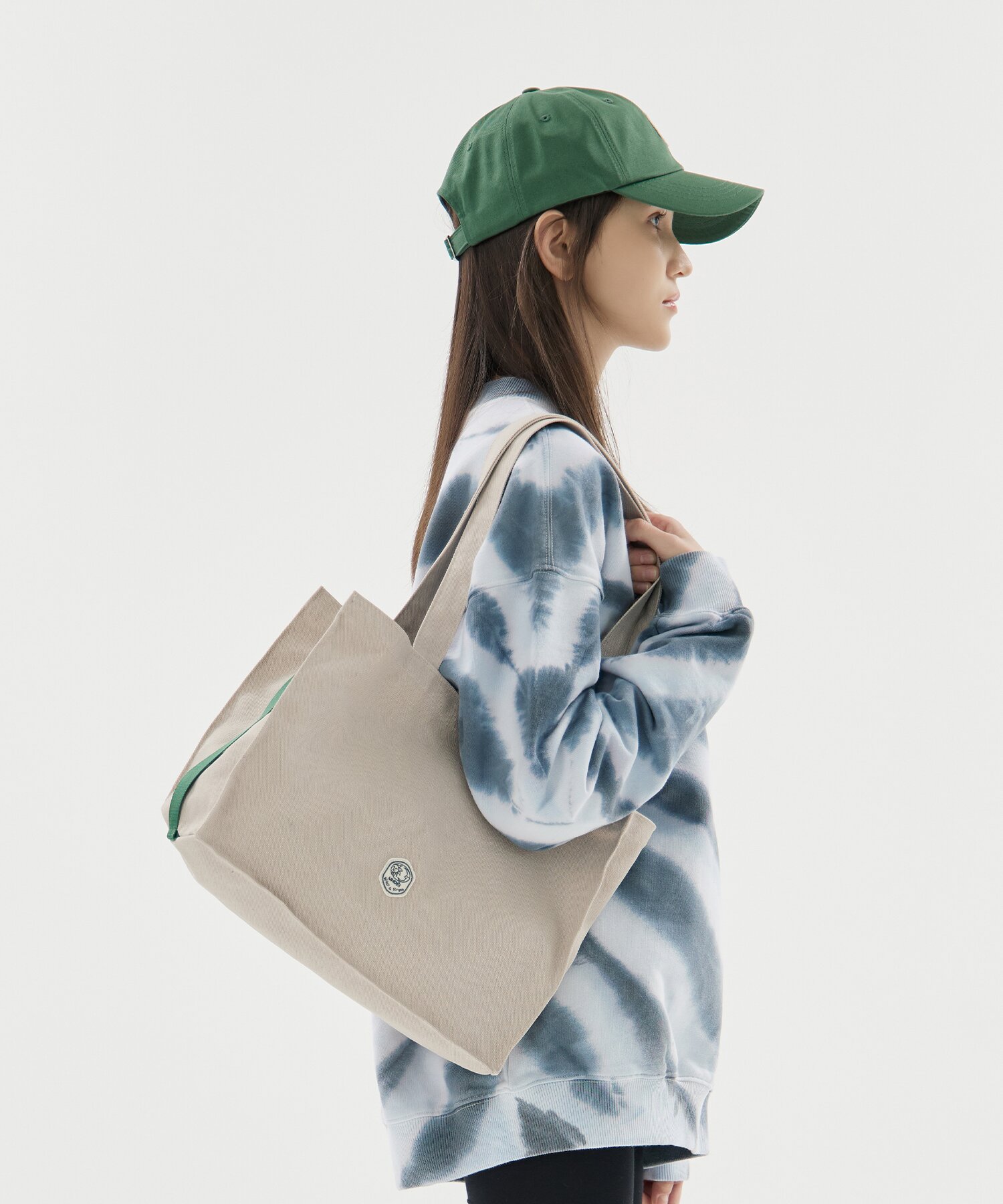 루나솔 투웨이 백 베이지 LUNASOL 2WAY BAG beige
