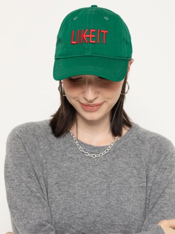 ESSENTIAL LOGO BALL CAP GRREN