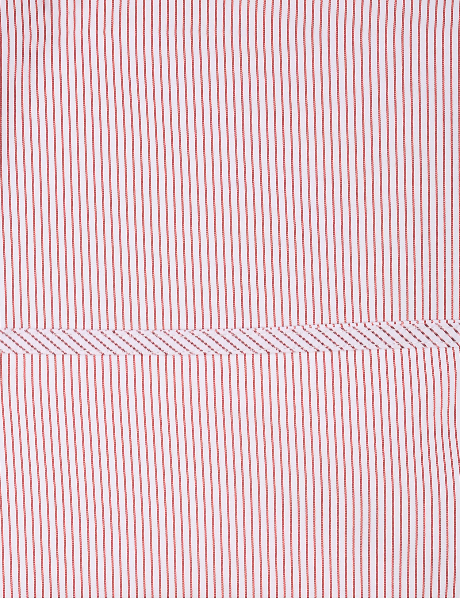 스트라이프 백 레터링 블라우스 (STRIPE RED)