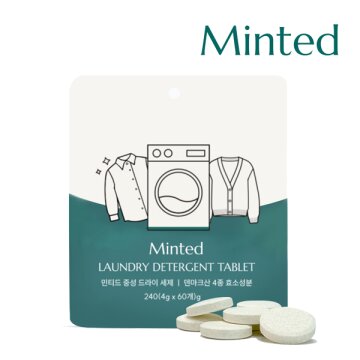 [민티드] 고체 중성 드라이세제 60정