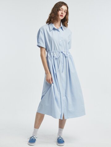 Pure Shirt OnePiece [Blue]