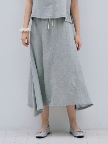 MET daily modern long skirt daily grey