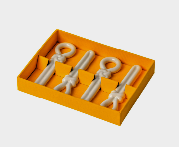 매듭 수저받침 세트 (4P)