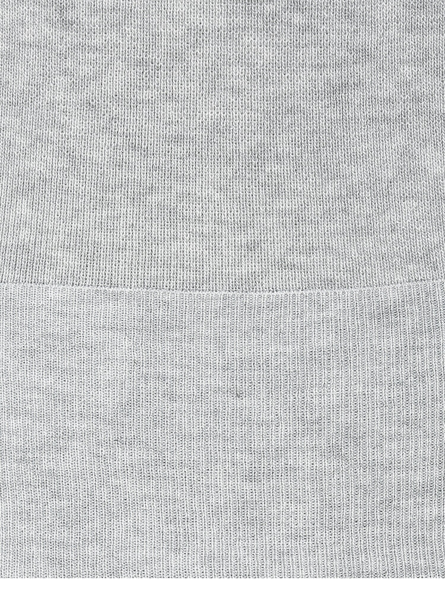 니트 배색 스트랩 티셔츠 (GREY)