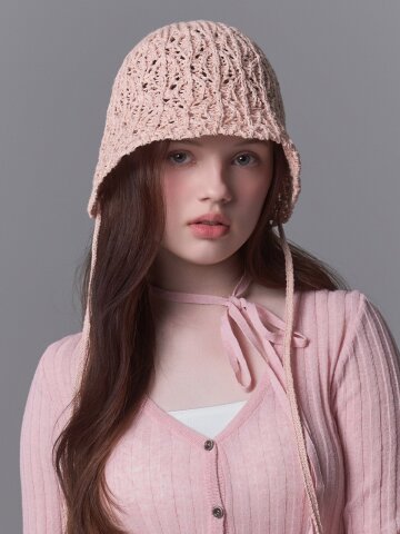 플로랄 물결 한지사 에어리 버킷햇 에데사 (6 colors)