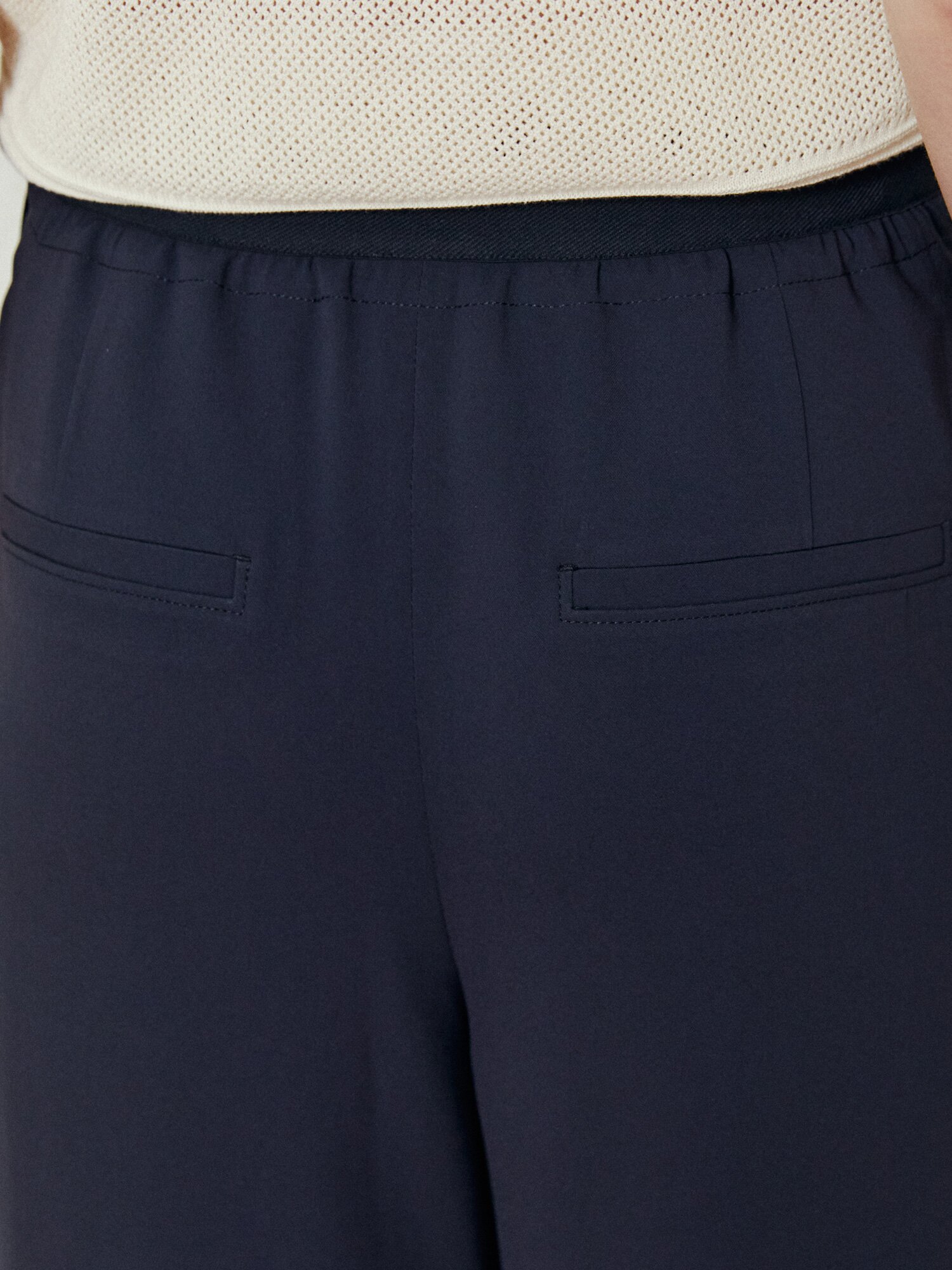 데일리 컴포트핏 와이드 팬츠 (DARK NAVY)