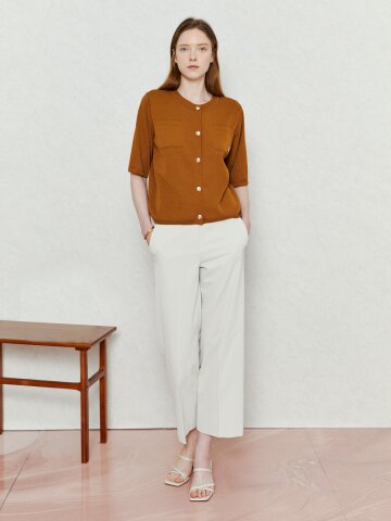 벨라노 와이드 린넨 팬츠 