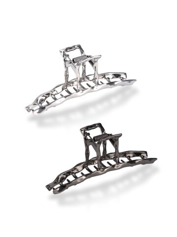 메탈 사각 꼬임 집게핀 CRHC002