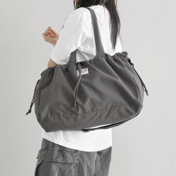 스트링 포켓 보스턴 트래블백 - gray