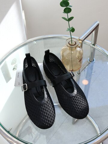 머랭고 썸머 메쉬 메리제인슈즈 1cm M25M07