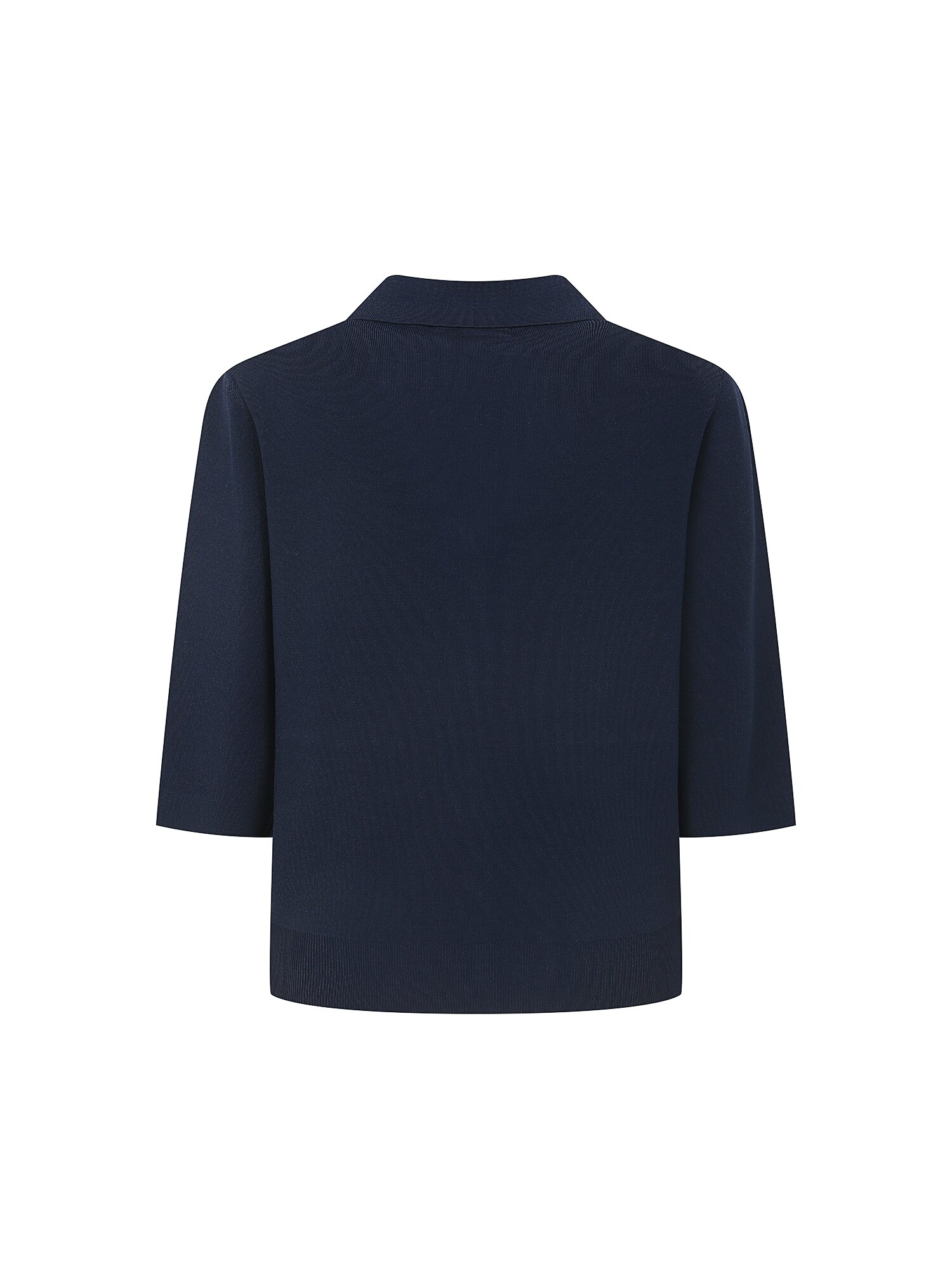 아웃 포켓 오픈 칼라 가디건 (NAVY)