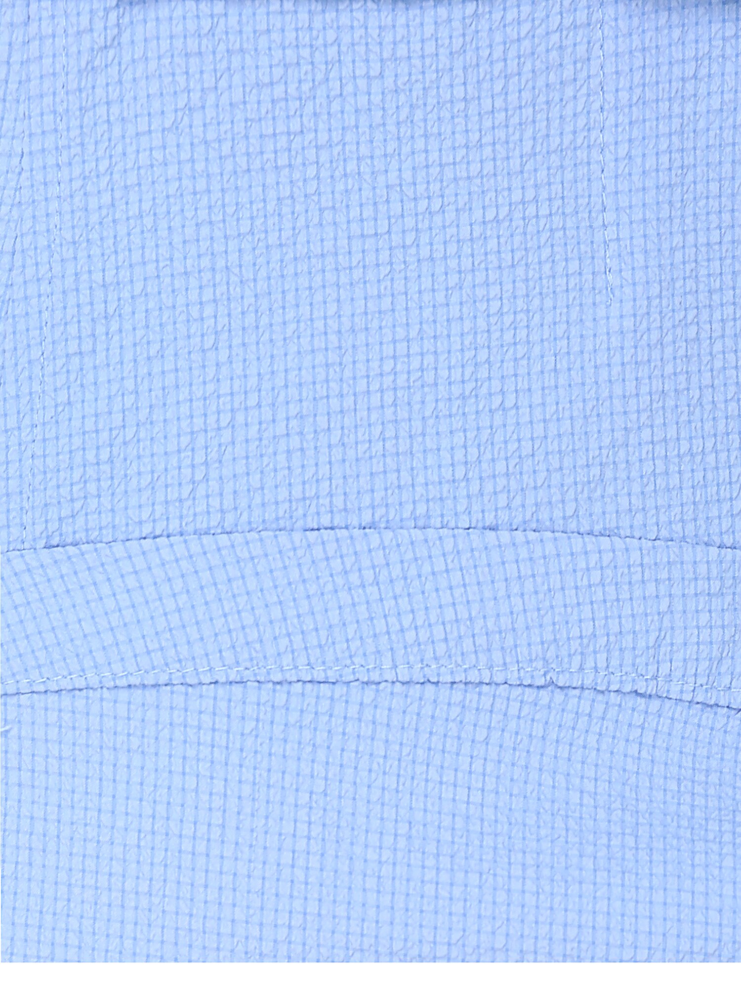 백 벨트 볼륨 슬리브 블라우스 (LIGHT BLUE)