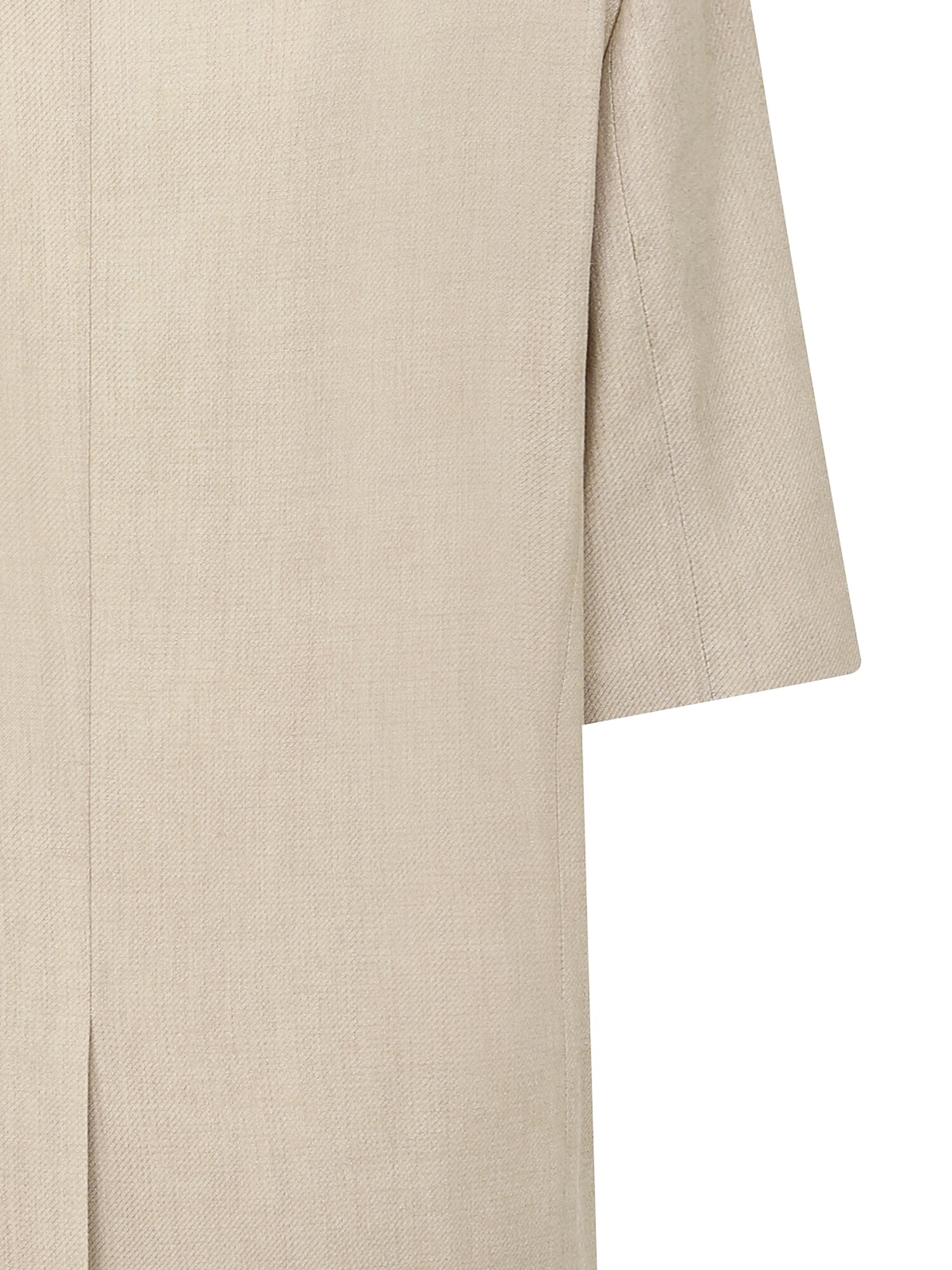 린넨 아웃 포켓 원버튼 재킷 (DARK BEIGE)