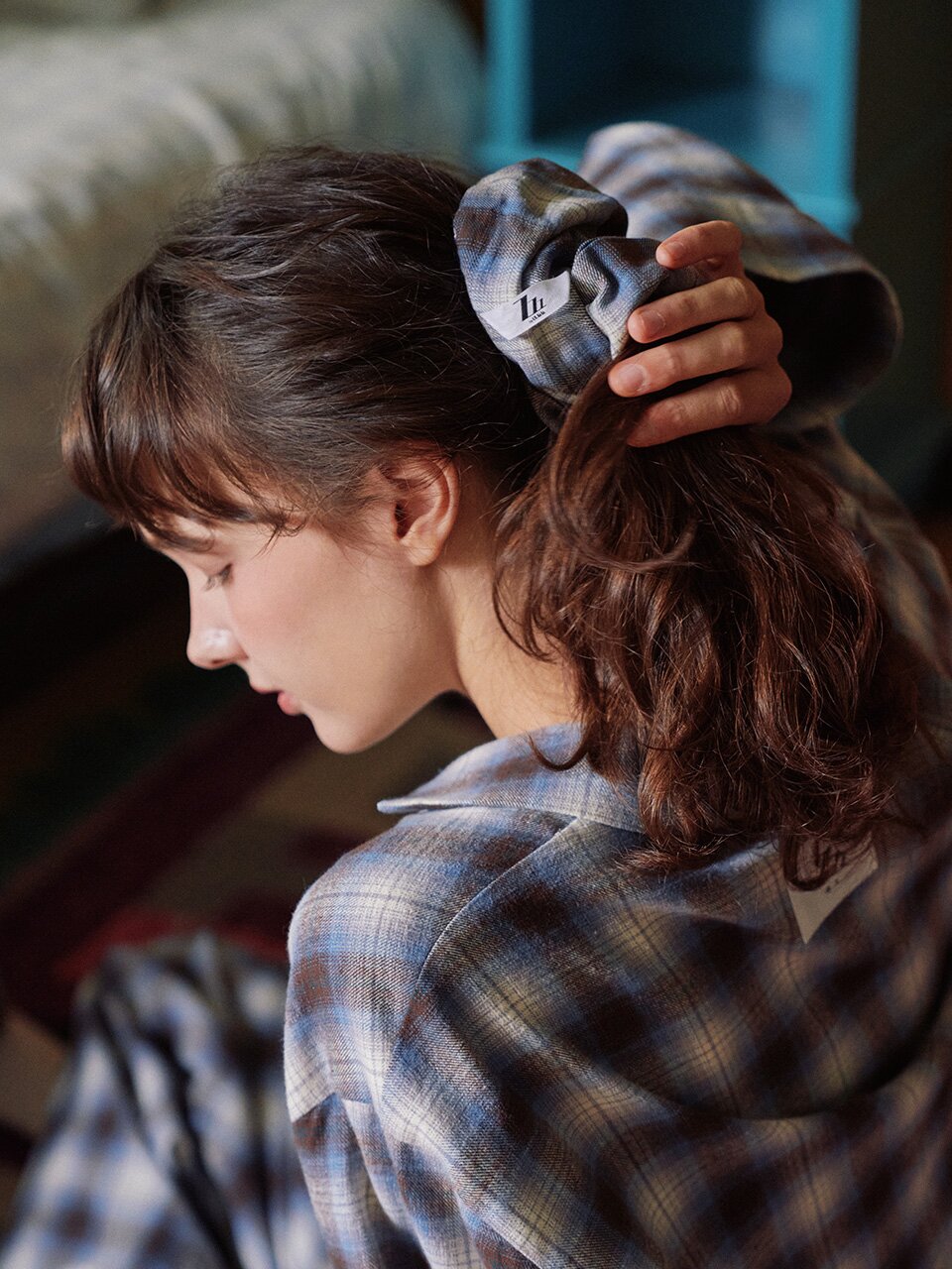 쿠퍼 스크런치 블루 (21수)