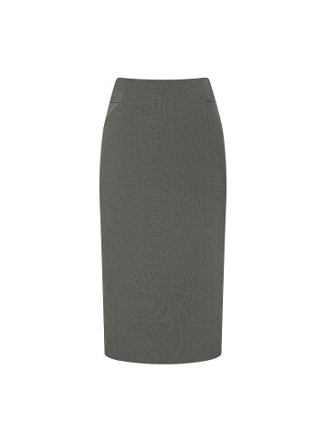 백 슬릿 펜슬 스커트 