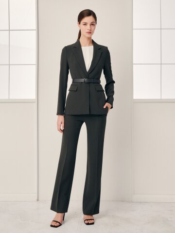 슬림핏 부츠컷 팬츠 