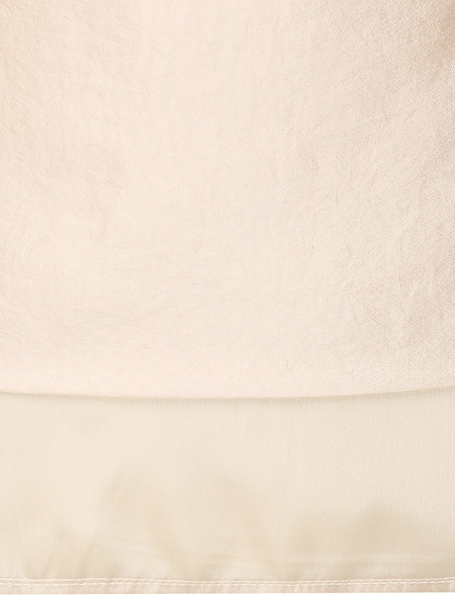 오간자 드레이프 러플 칼라 원피스 (BEIGE)