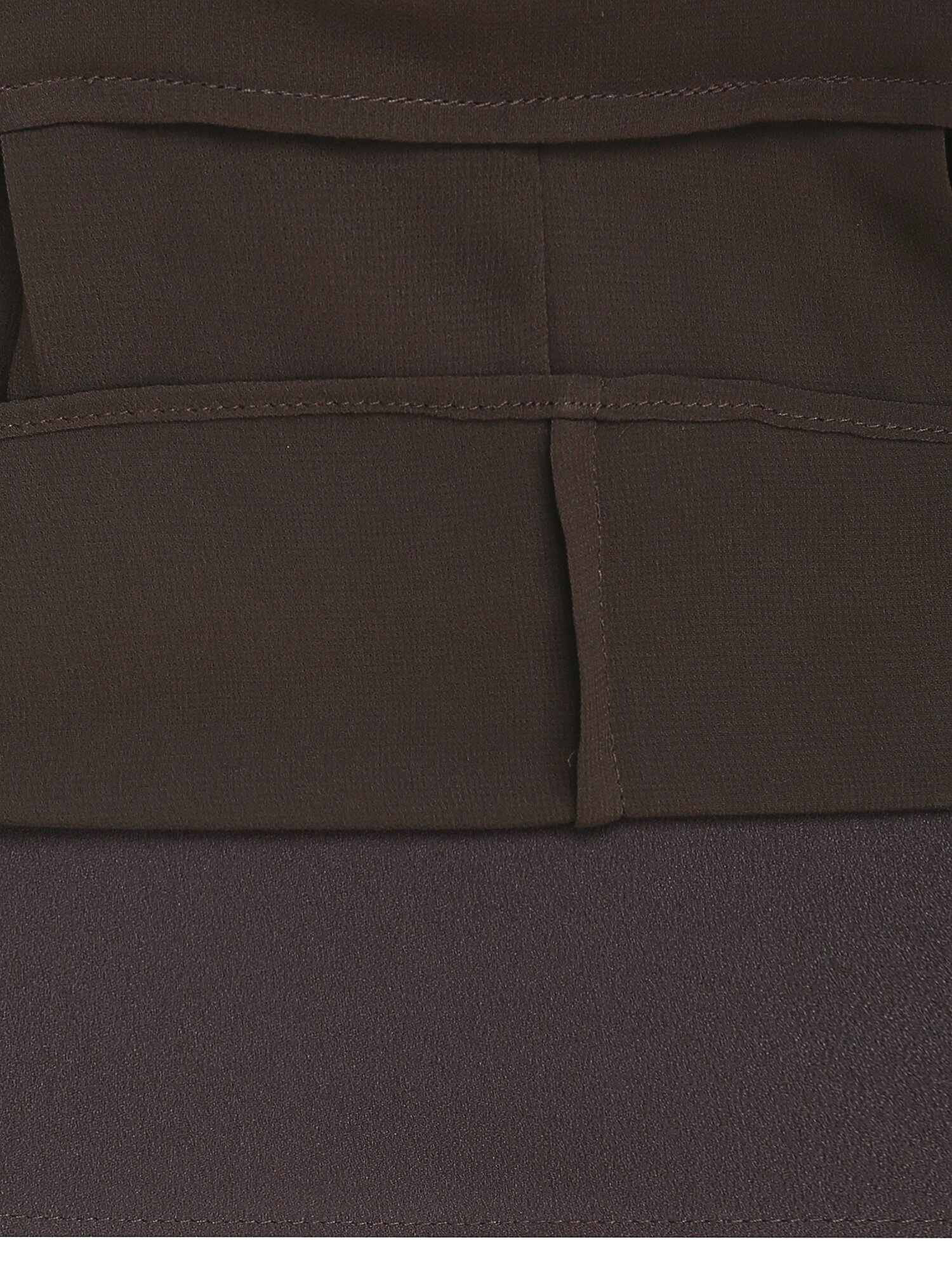 시폰 벨트 장식 블라우스 (DARK BROWN)
