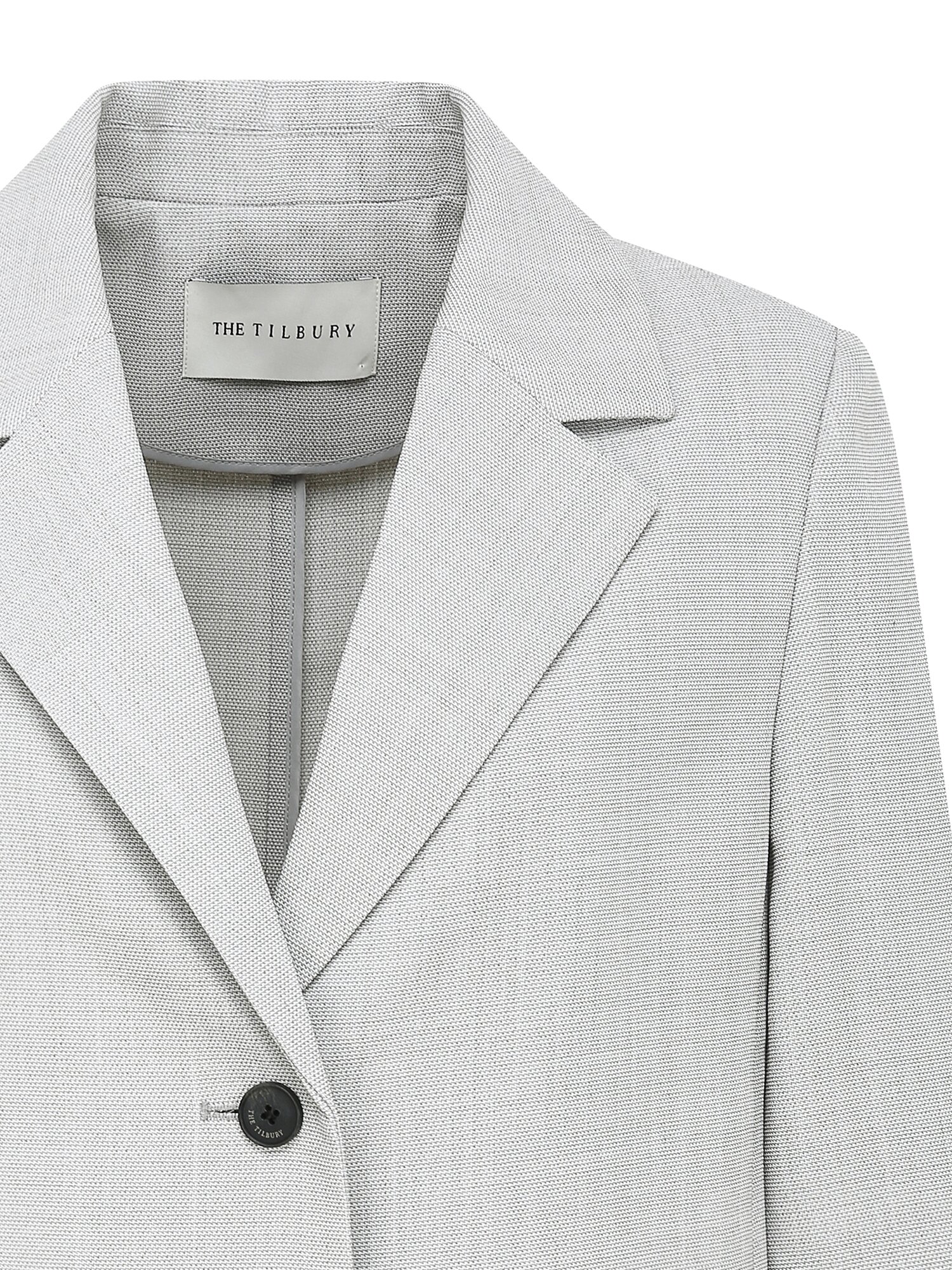 롤업 하프 슬리브 싱글 재킷 (LIGHT GREY)