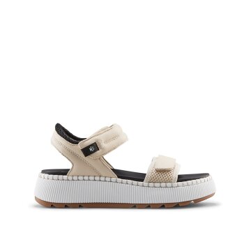 쿠거 스프리츠 프리미엄 가죽 샌들-오이스터