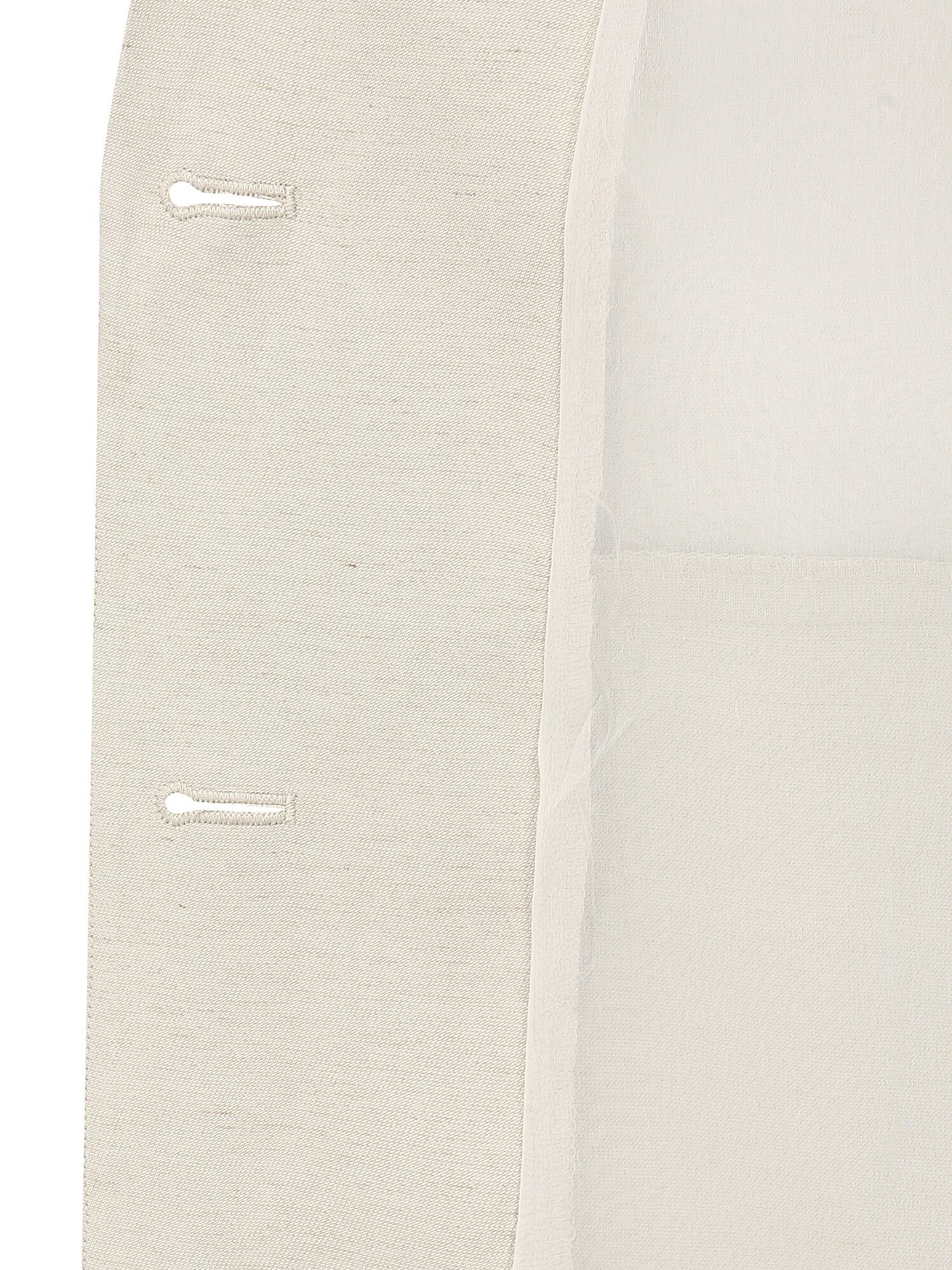 린넨 자수 포켓 싱글 투버튼 재킷 (LIGHT BEIGE)