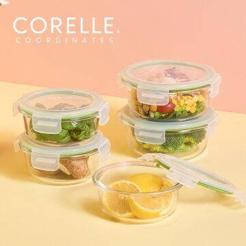 브리즈 유리밀폐용기 원형 5종