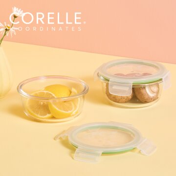 브리즈 유리밀폐용기 원형 2종