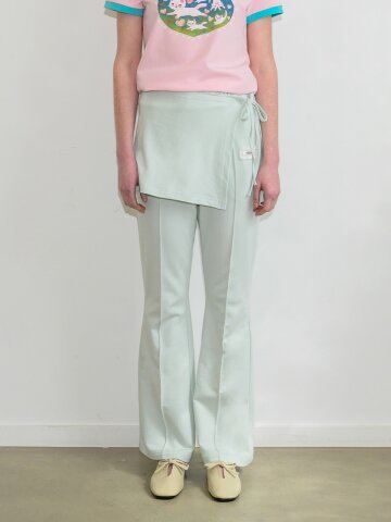 랩 스커트 트레이닝 팬츠 (Mint)
