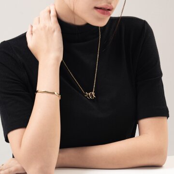 제이누이 스파이럴 네크리스 목걸이 silver